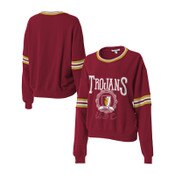 USC Trojan Women's Cardinal Long Sleeve Top